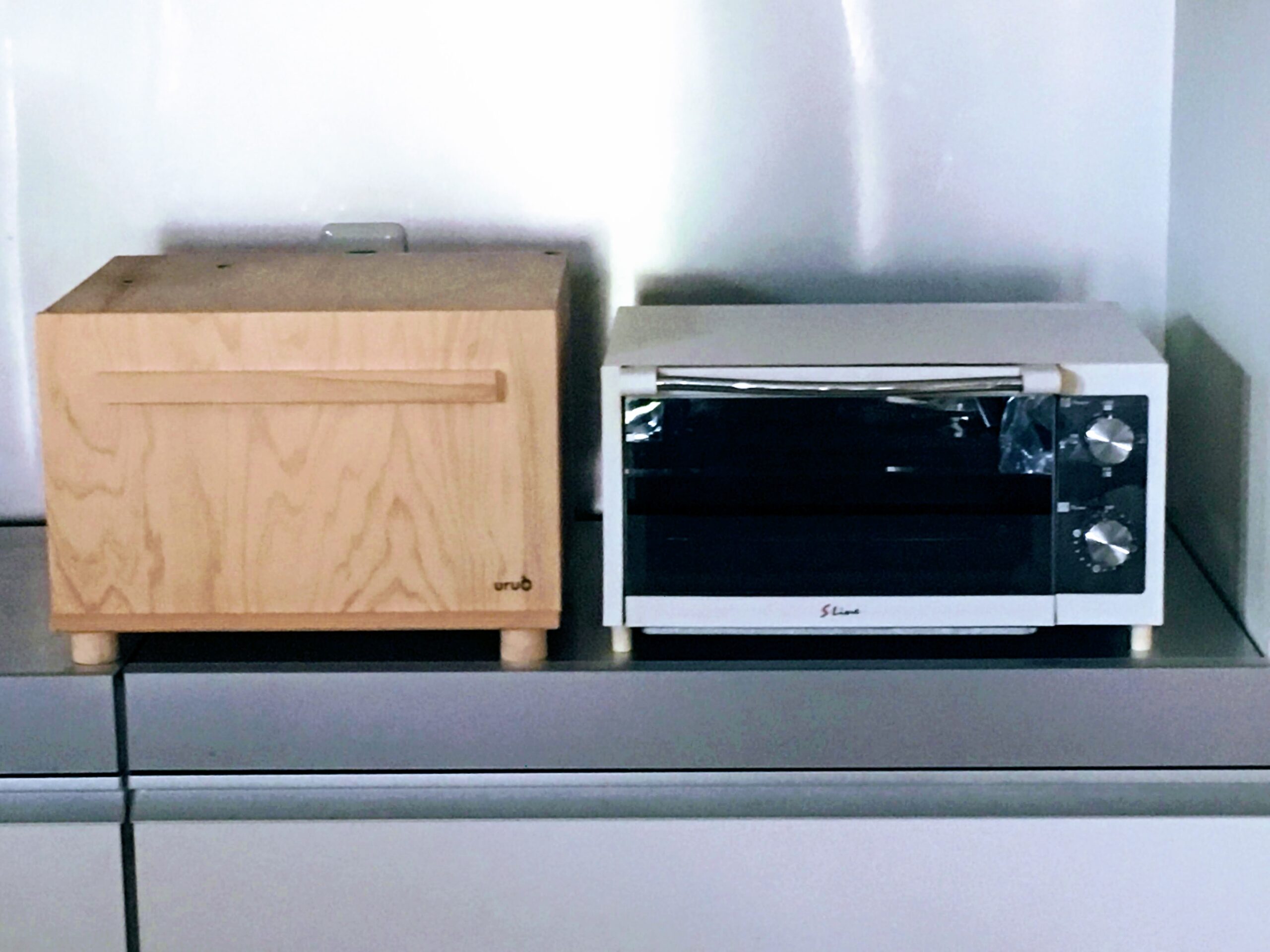 漆室とトースター横置き