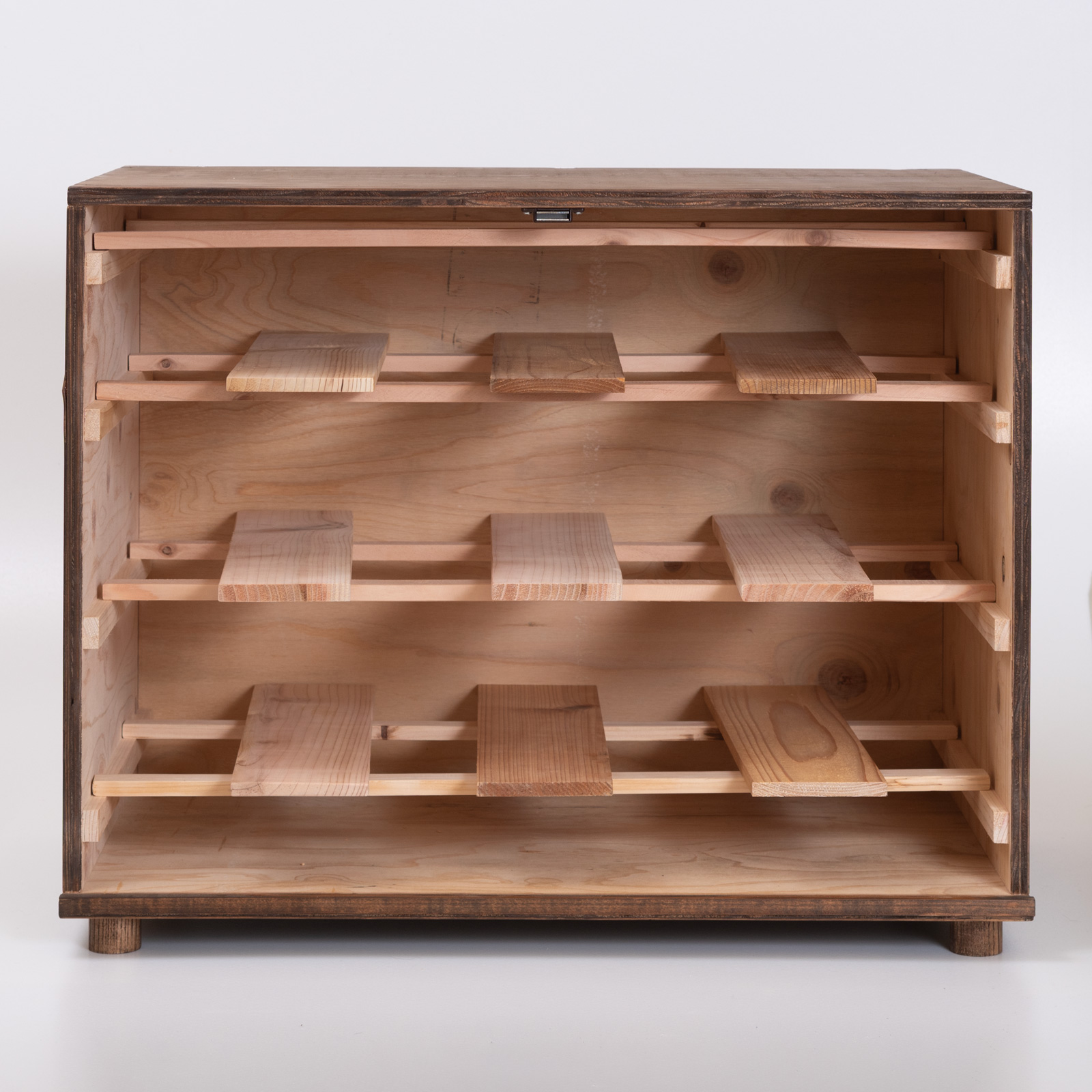 漆のこむろL オイルステイン仕上げ