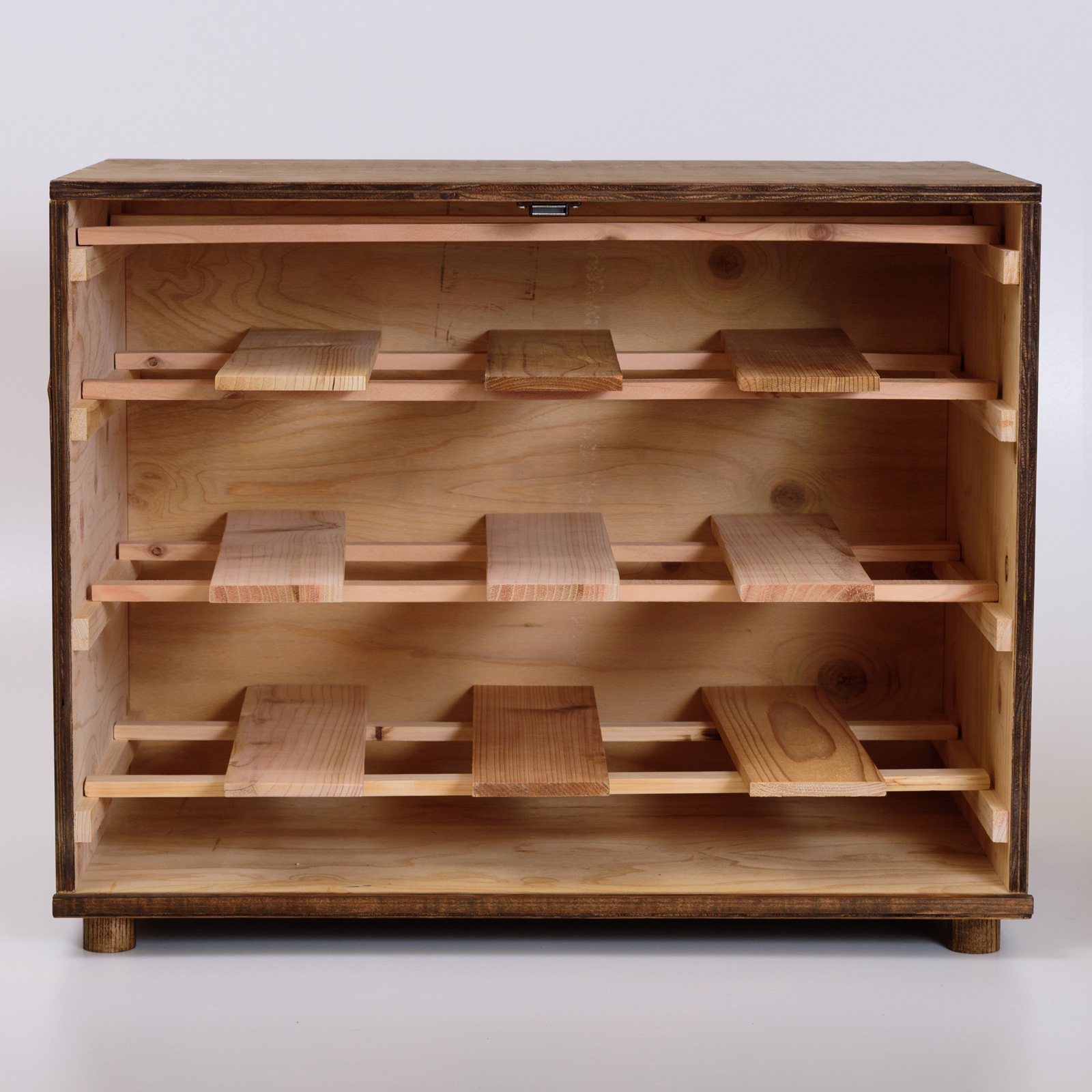 漆のこむろ Mサイズ(オイルステイン塗装) - 画像 (3)