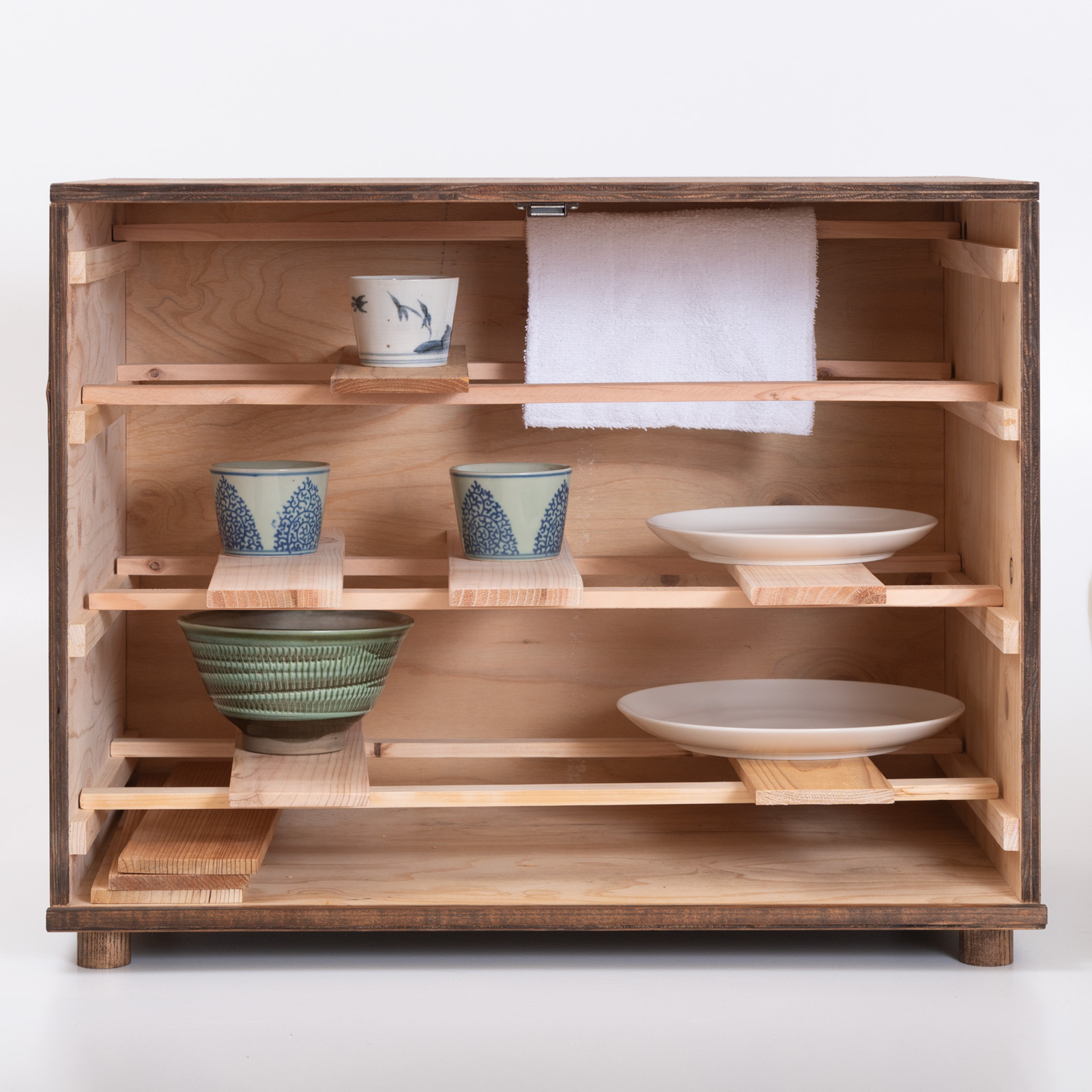 漆のこむろL オイルステイン仕上げ